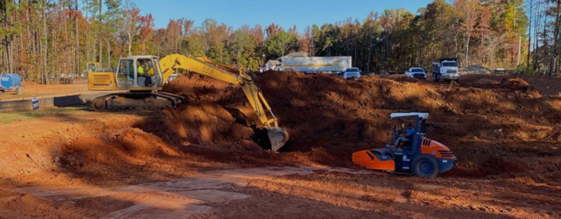 commercial grading contractor Charlotte NC